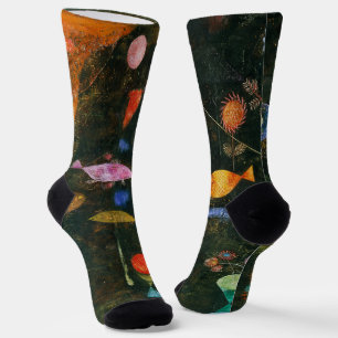 Paul Klee Fish Magic Abstrakte Surrealistische Kun Socken