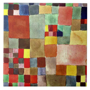 Paul Klee - Flora auf Sand Fliese