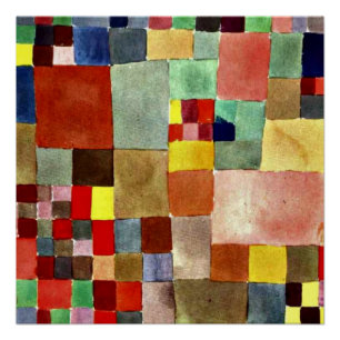 Paul Klee - Flora auf Sand Poster