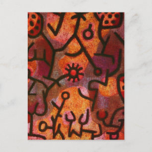 Paul Klee Flora di Roccia Carte postale