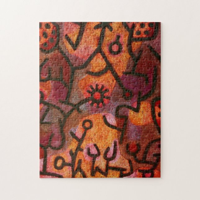 Paul Klee Flora di Roccia Puzzle (Vertikal)