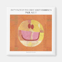 Paul Klee Frohe Gesichtsmagnet
