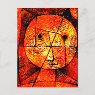 Paul Klee - Gaze, abstrakte Kunst, Postkarte