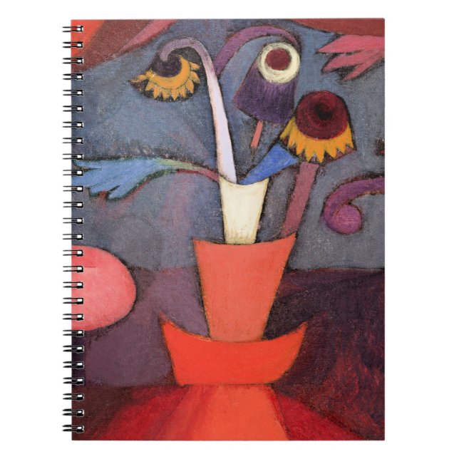 Paul Klee, Herbstblume, Notizblock (Vorderseite)