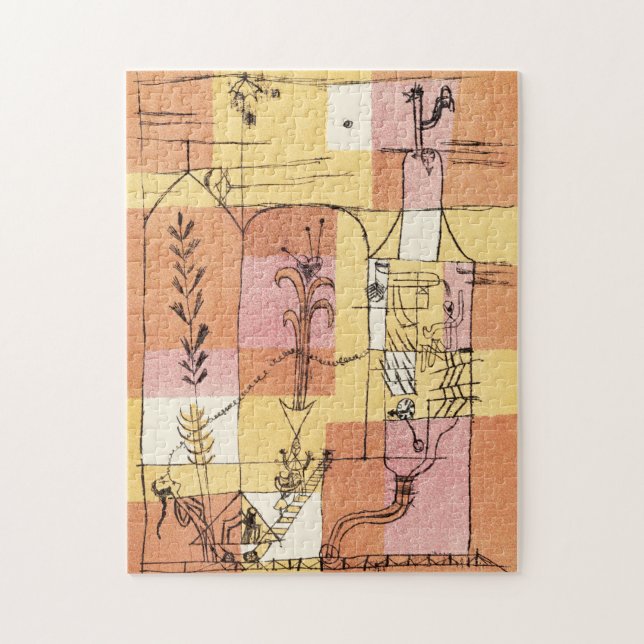 Paul Klee, Im Geiste von Hoffmann - Farbenfroh (Vertikal)