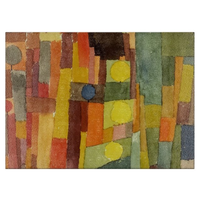 Paul Klee im Stil der kairouanischen Wasserfarbenk Schneidebrett (Vorderseite)