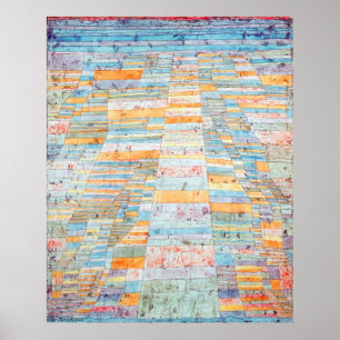 Paul Klee Komposition in einem Kreis Poster