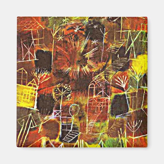 Paul Klee, kosmische Zusammensetzung, Magnet (Vorne)