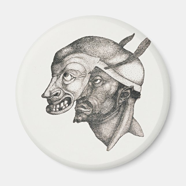 Paul Klee Kunst, Komiker, Magnet (Vorne)