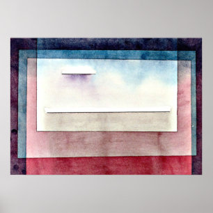 Paul Klee Kunst: Ruhend, Gemälde von Paul Klee Poster