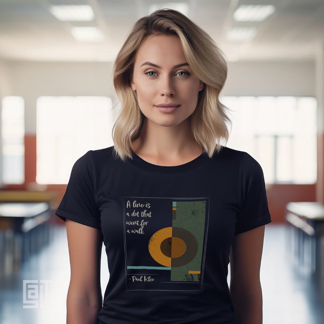 Paul Klee Künstlerische Bildung Inspiration Salz Tri-Blend Shirt (Von Creator hochgeladen)