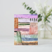 Paul Klee, Landschaft mit Pappeln,