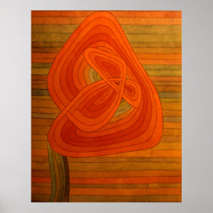 Paul Klee Lonely Blume Poster