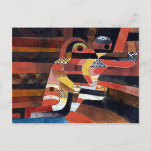 Paul Klee Lovers Postkarte