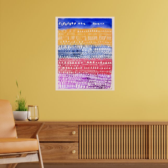 Paul Klee - Old City,  Poster (Wohnzimmer 2)