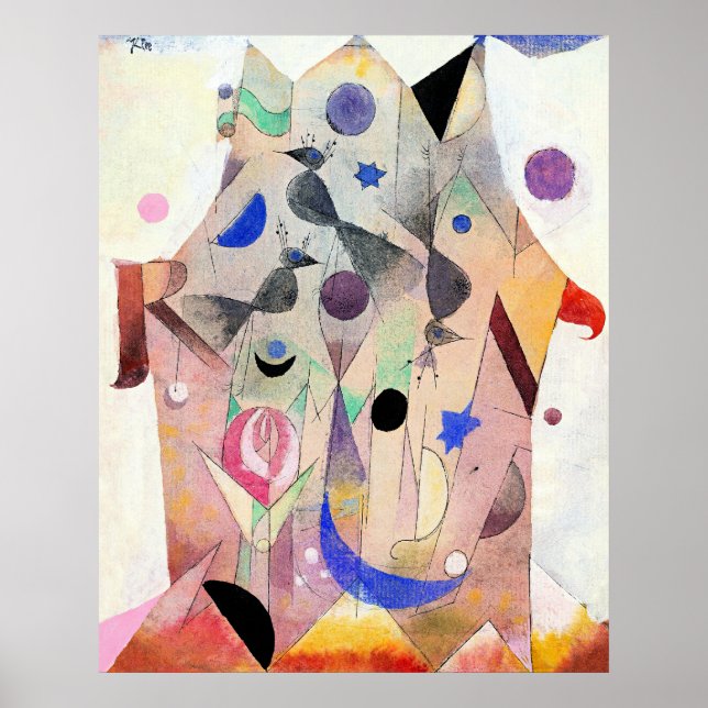 Paul Klee - Persian Nightingdales Poster (Vorne)