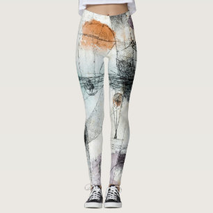 Paul Klee Pflanzen Erd- und Luftreich: Bauhaus Leggings