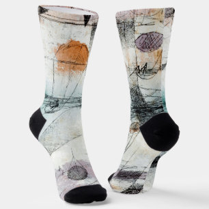 Paul Klee Pflanzen Erd- und Luftreich: Bauhaus Socken
