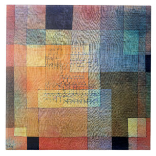 Paul Klee, Polyphone Architektur, Fliese