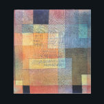 Paul Klee, Polyphonic Architecture, Notizblock<br><div class="desc">Paul Klee's abstract painting,  Polyphonic Architecture,  1930.</div>