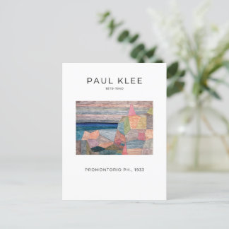 Paul Klee, Promontorio Ph. - Moderne Abstrakte Kun Postkarte