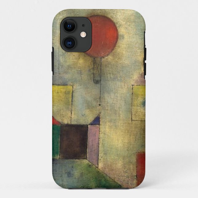 Paul Klee Red Balloon Case-Mate iPhone Hülle (Rückseite)