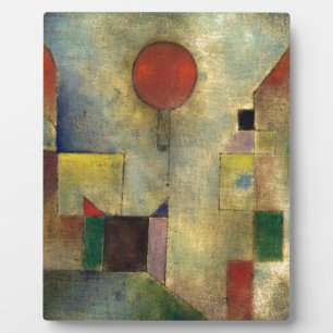 Paul Klee Red Balloon Fotoplatte