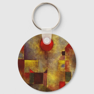 Paul Klee Red Balloon Key Chain Schlüsselanhänger