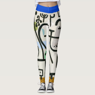 Paul Klee Reicher Hafen Abstracter Expressionismus Leggings