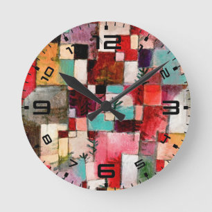 Paul Klee Rhythmen Runde Uhr
