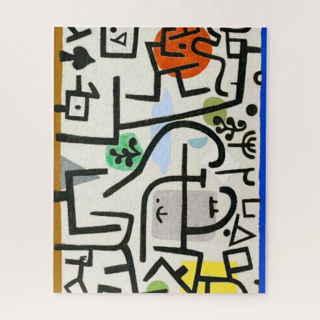 Paul Klee Rich Harbour Abstrakter Expressionismus (Vertikal)