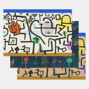Paul Klee Rich Harbour Abstrakter Expressionismus Geschenkpapier Set