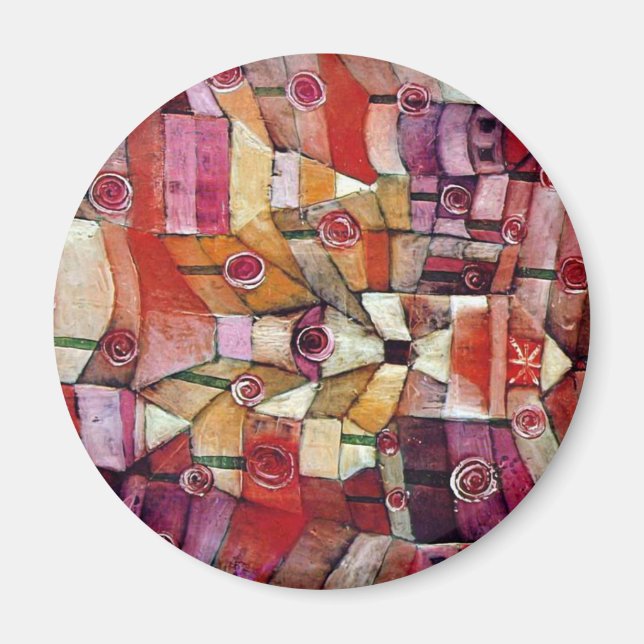 Paul Klee - Rose Garden Magnet (Vorne)