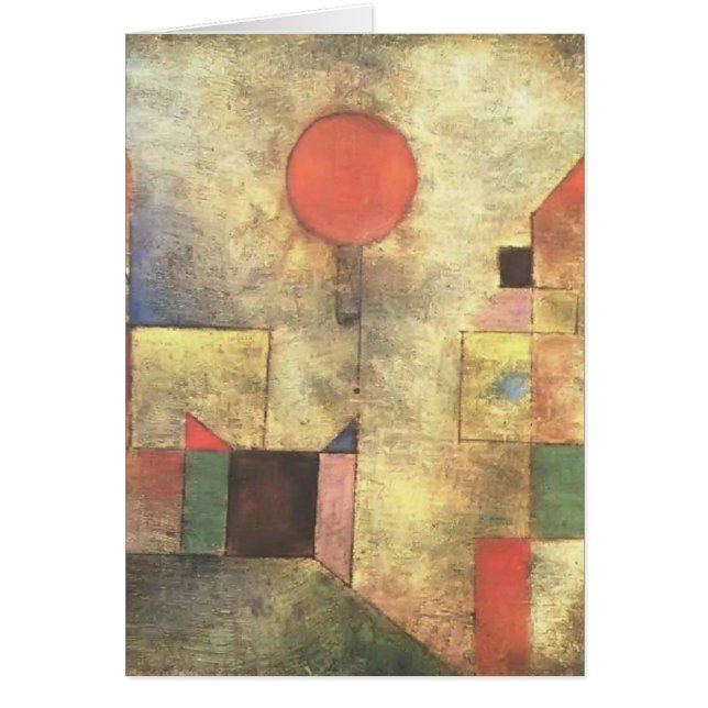 Paul Klee: Roter Ballon (Vorne)