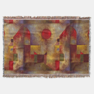 Paul Klee Rotes Ballon Abstrakt Farbige Kunst  Decke