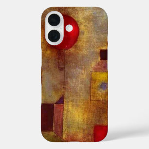 Paul Klee Rotes Ballon Abstrakt Farbige Kunst  iPhone 16 Hülle