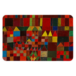Paul Klee Schloss und Sonne Magnet
