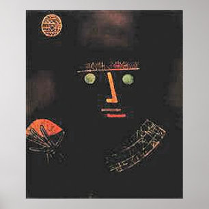 Paul Klee, Schwarzer Ritter, Poster