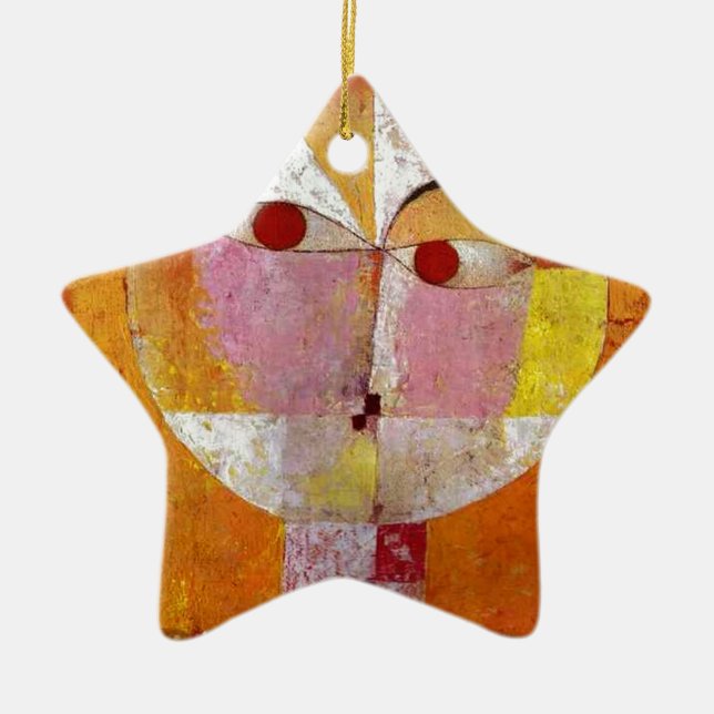 Paul Klee Senecio Painting Keramik Ornament (Vorne)