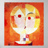 Paul Klee Senecio Poster