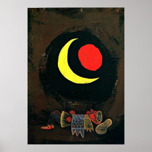 Paul Klee - Starker Traum Poster (Vorne)