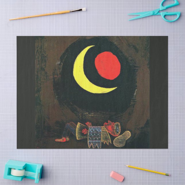 Paul Klee - Strong Dream Seidenpapier (Basteln)