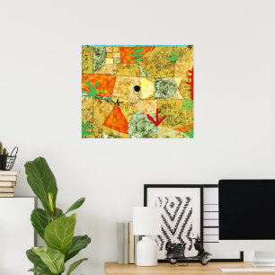 Paul Klee - Südliche Gärten, Poster