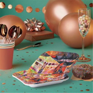 Paul Klee, The Hotel, Pappteller