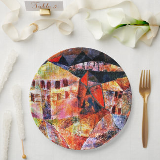 Paul Klee, The Hotel, Pappteller