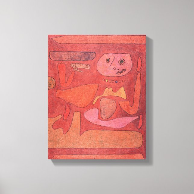 Paul Klee, The Man of Confusion (1939) - Fine Art Leinwanddruck (Vorderseite)