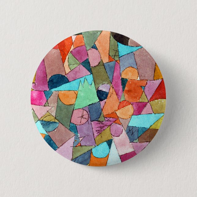 Paul Klee unberechtigt Button (Vorderseite)
