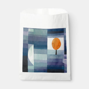 Paul Klee Vorbote des Herbstes Blau Moderne Abstra Geschenktütchen