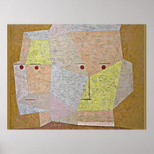 Paul Klee - Zwei Köpfe Poster
