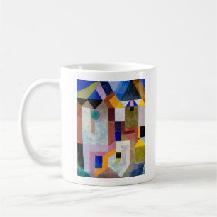 Paul Klees "Colorful Architecture (1917)" Kaffeetasse